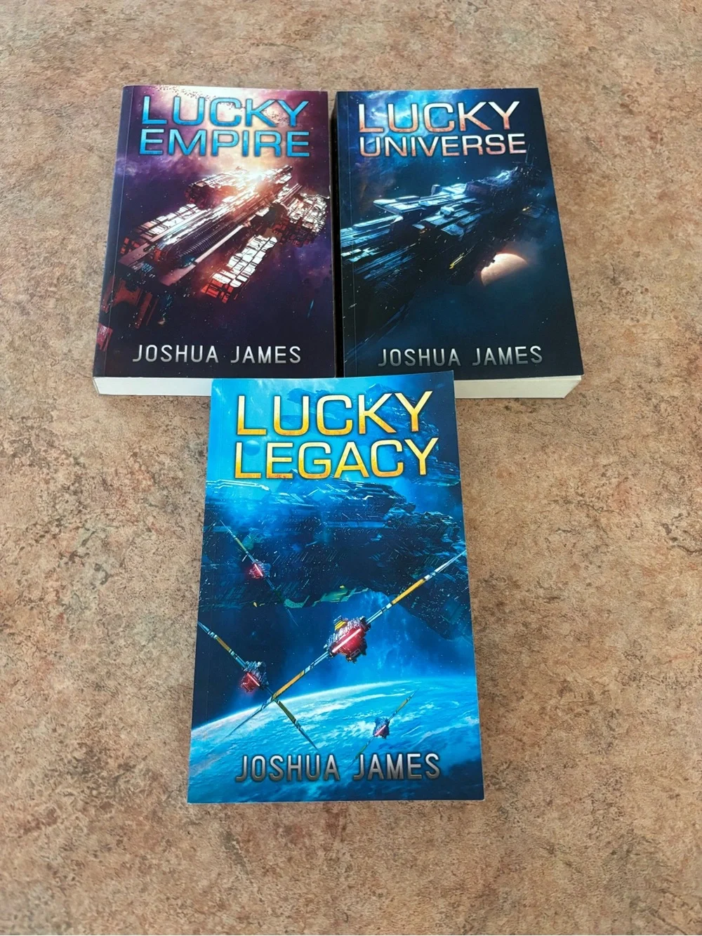 Joshua James - Lucky’s Marines book bundle Sci‑Fi Paperback
